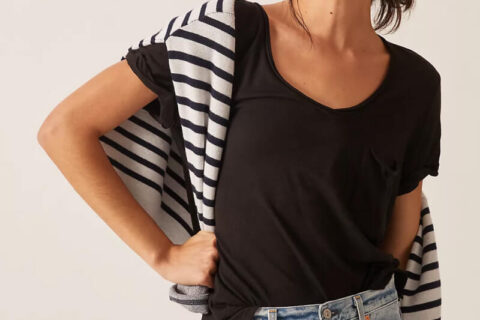 Avec Les Filles Wide-Leg Shorts
