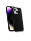 iPhone 15 black plain Back Cover sopraa