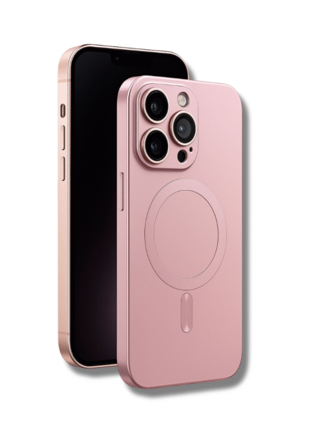 iphone 14 pro pink metallic case sopraa