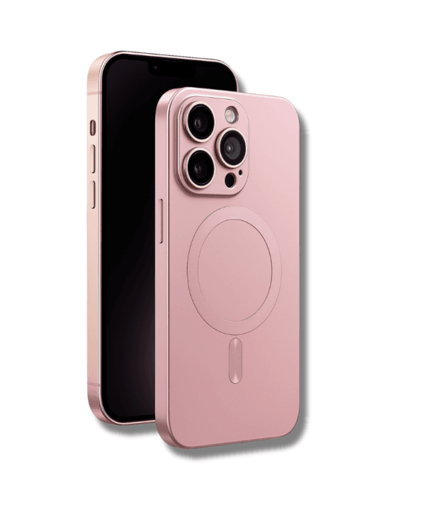 iphone 14 pro pink metallic case sopraa