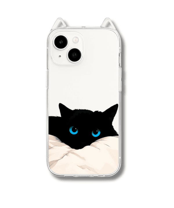 iPhone 15 Cat Shape Phone Cover sopraa