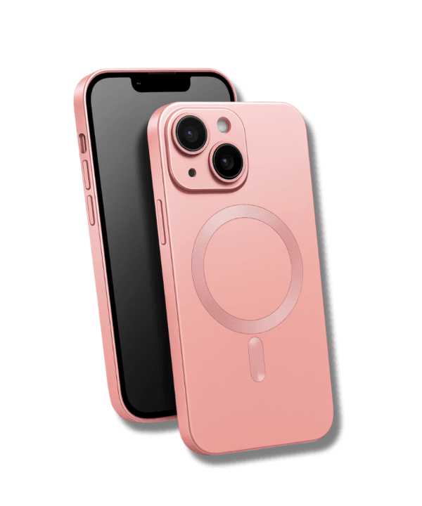 iphone 15 pink metallic case sopraa