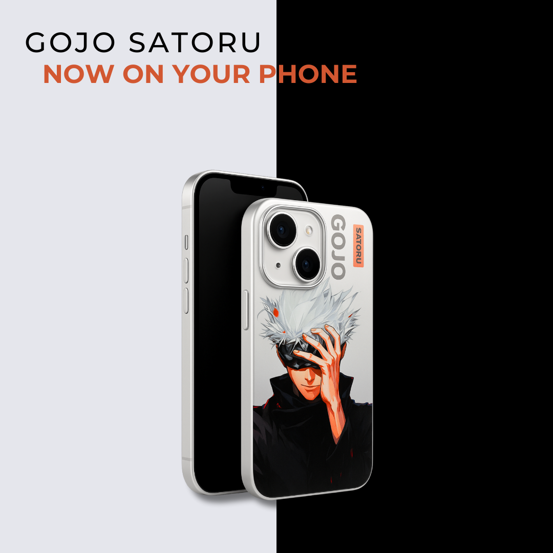 Satoru Gojo iPhone Anime Case – Bold and Stylish Design - Image 3
