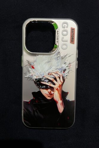 Satoru Gojo iPhone Anime Case – Bold and Stylish Design photo review