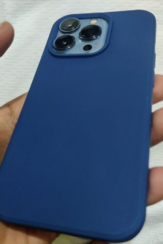 Minimalist Black Silicone iPhone Case Smooth Finish photo review