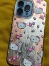 Cute Hello Kitty Pink Design iPhone Case for Girls