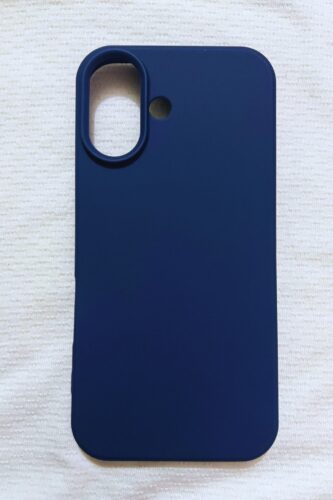 Minimalist Black Silicone iPhone Case Smooth Finish photo review