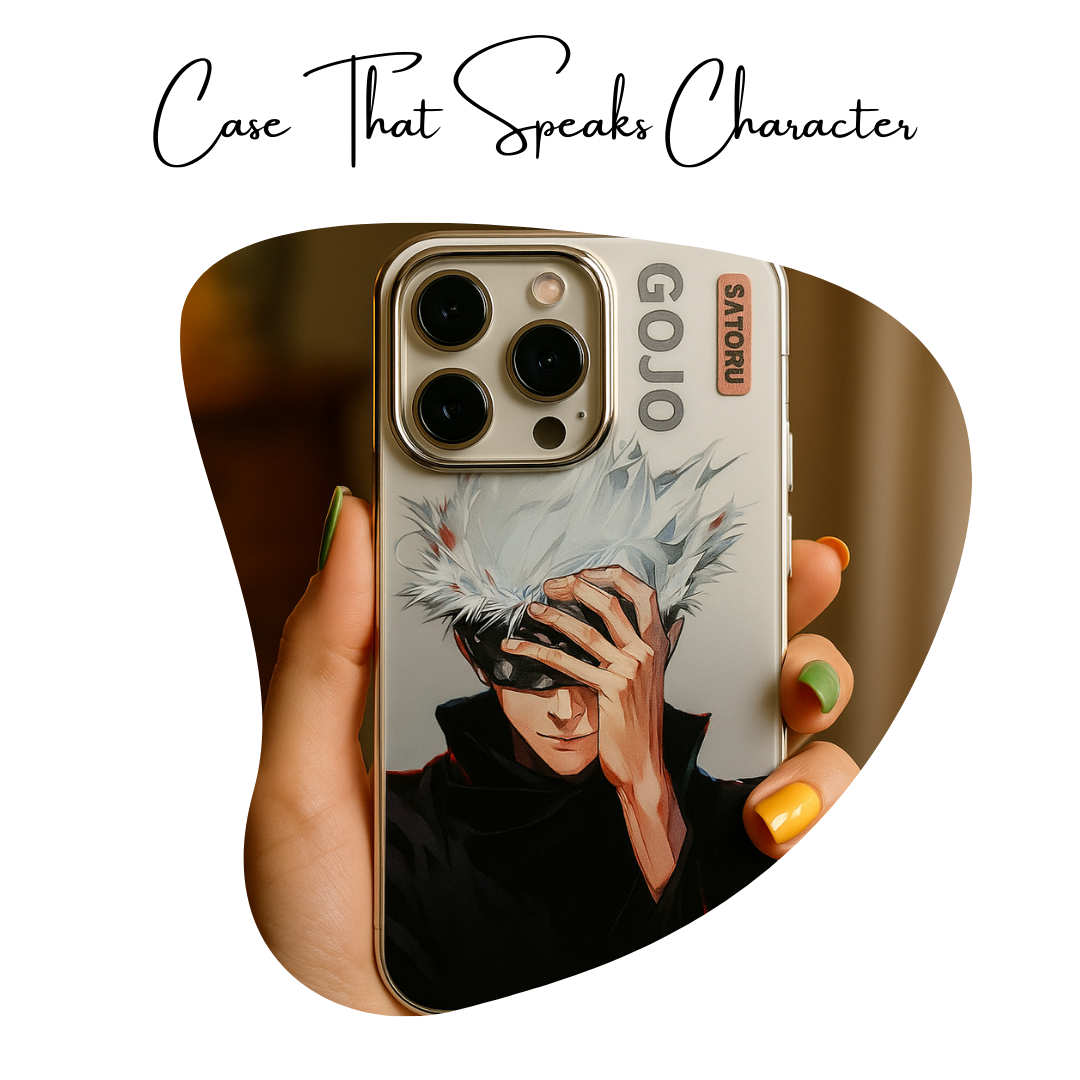 Satoru Gojo iPhone Anime Case – Bold and Stylish Design - Image 5