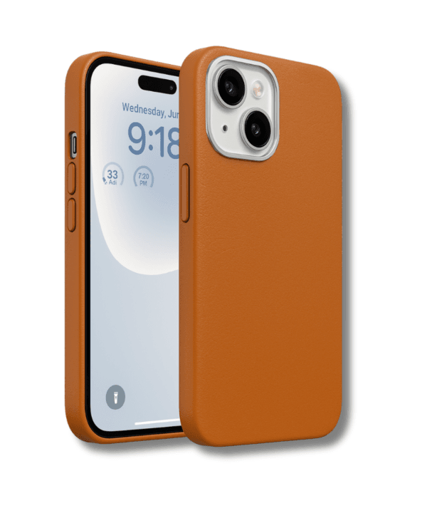 iphone 15 leather cover sopraa