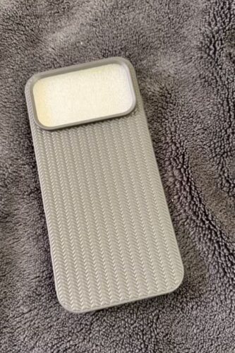 Woven Texture iPhone Case Durable and Stylish (Black) photo review