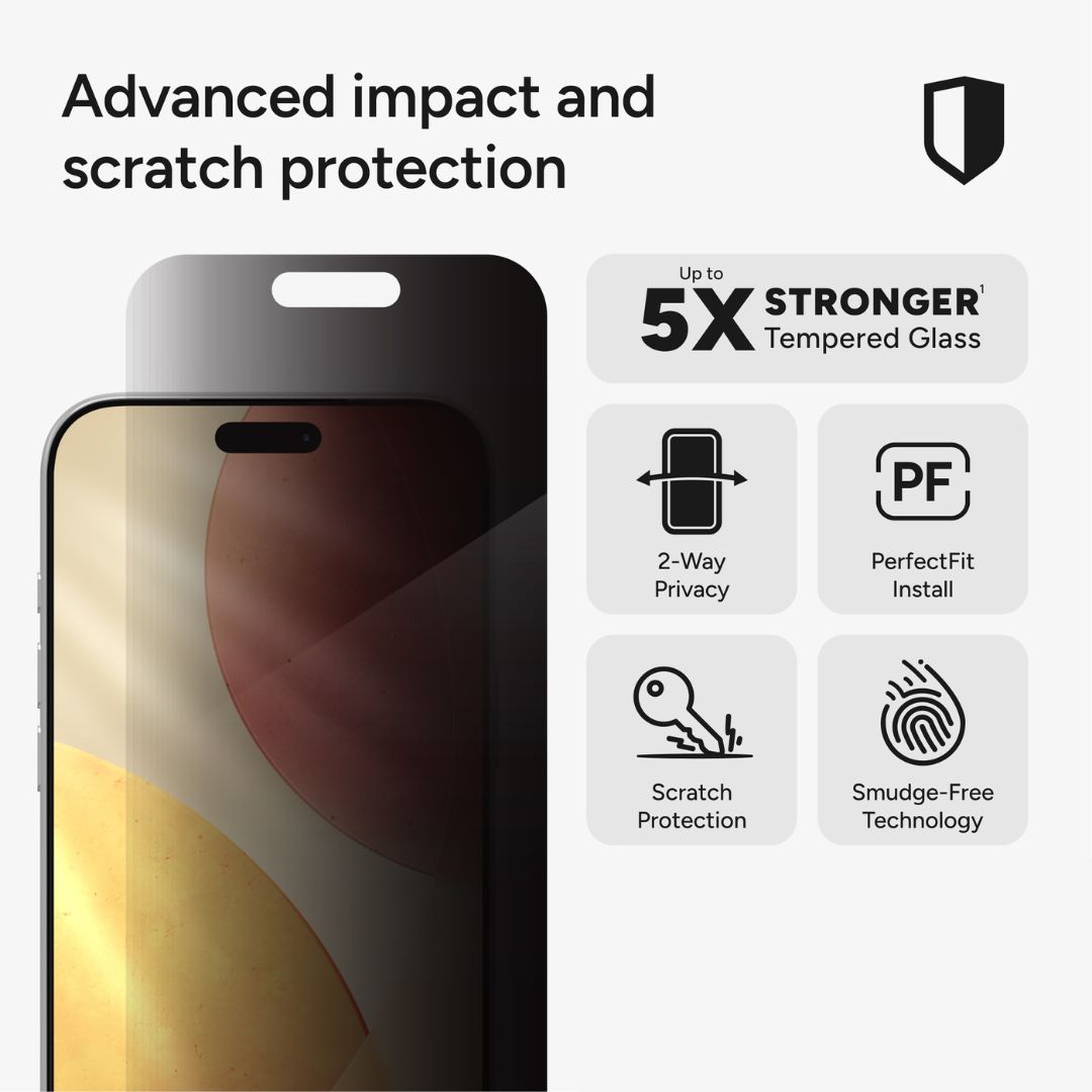 Privacy Sapphire Shield Tempered Glass - Anti-Spy 9H Hardness - Image 6