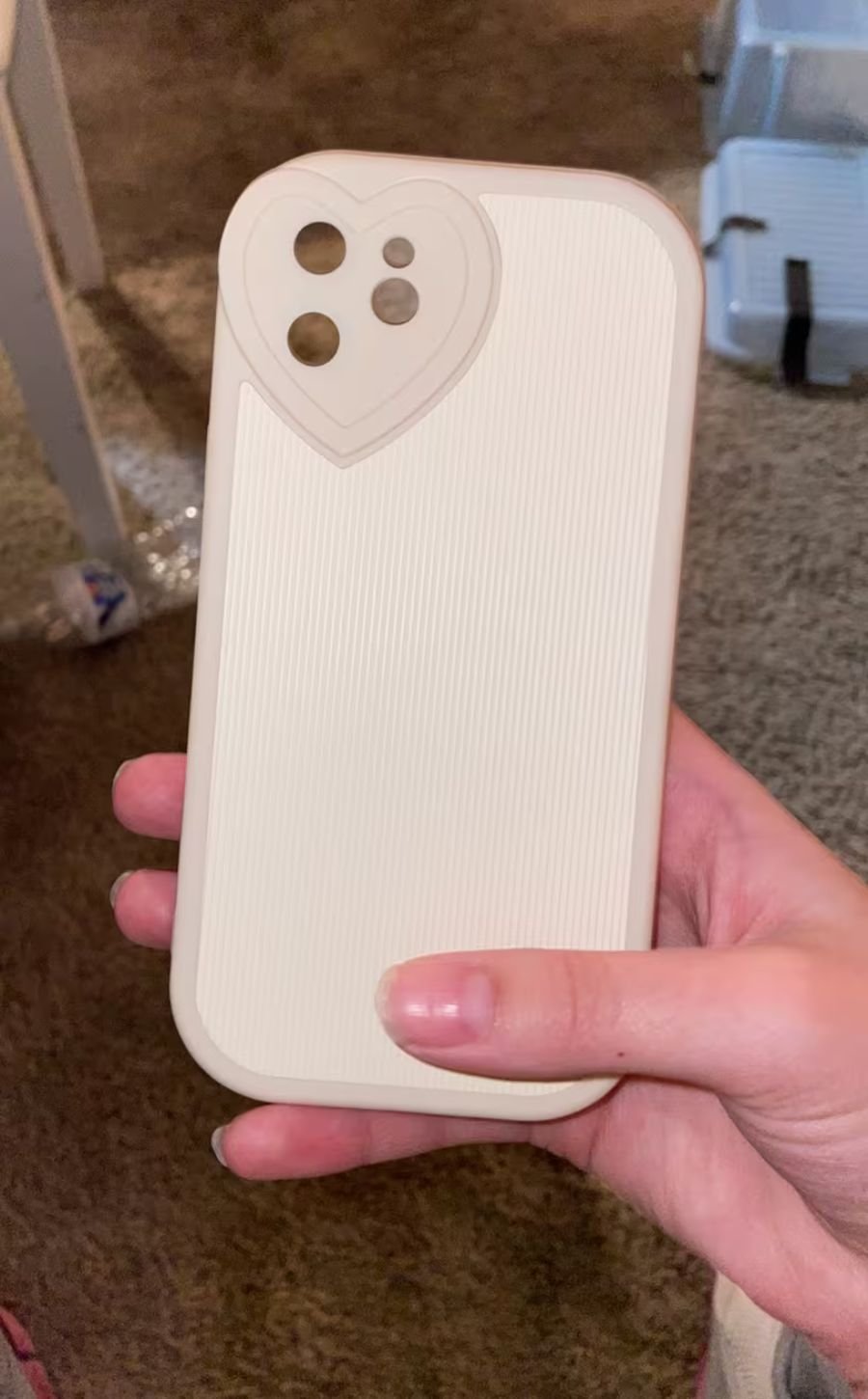 Signature Ribbed Case with Sculpted Heart Frame photo review