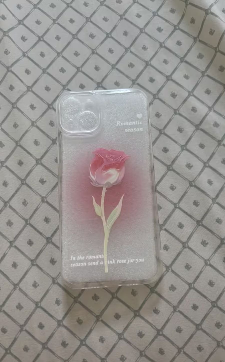 Sculpted Bloom Case with Blush Halo Detail photo review