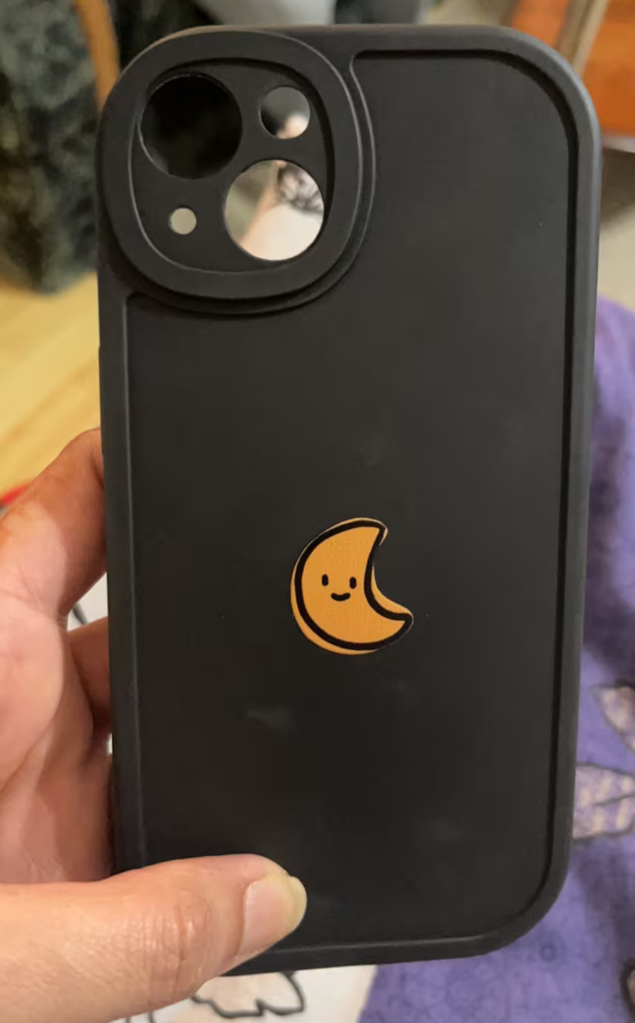 Midnight Contour Case with Luna Emblem Detail (Stealth Black) photo review