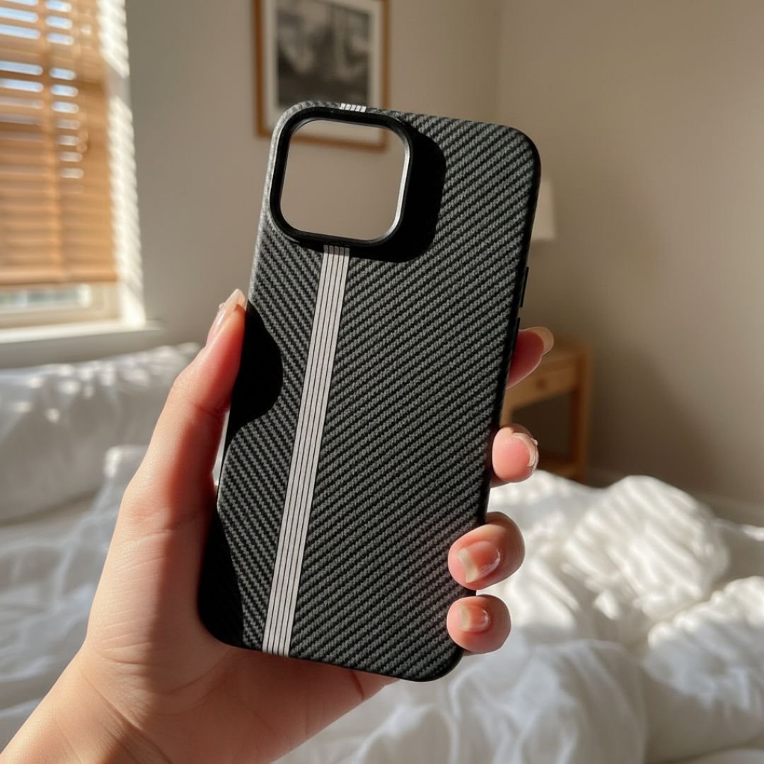 Signature Limited Edition Carbon Fiber Finish Case (Midnight Black) photo review