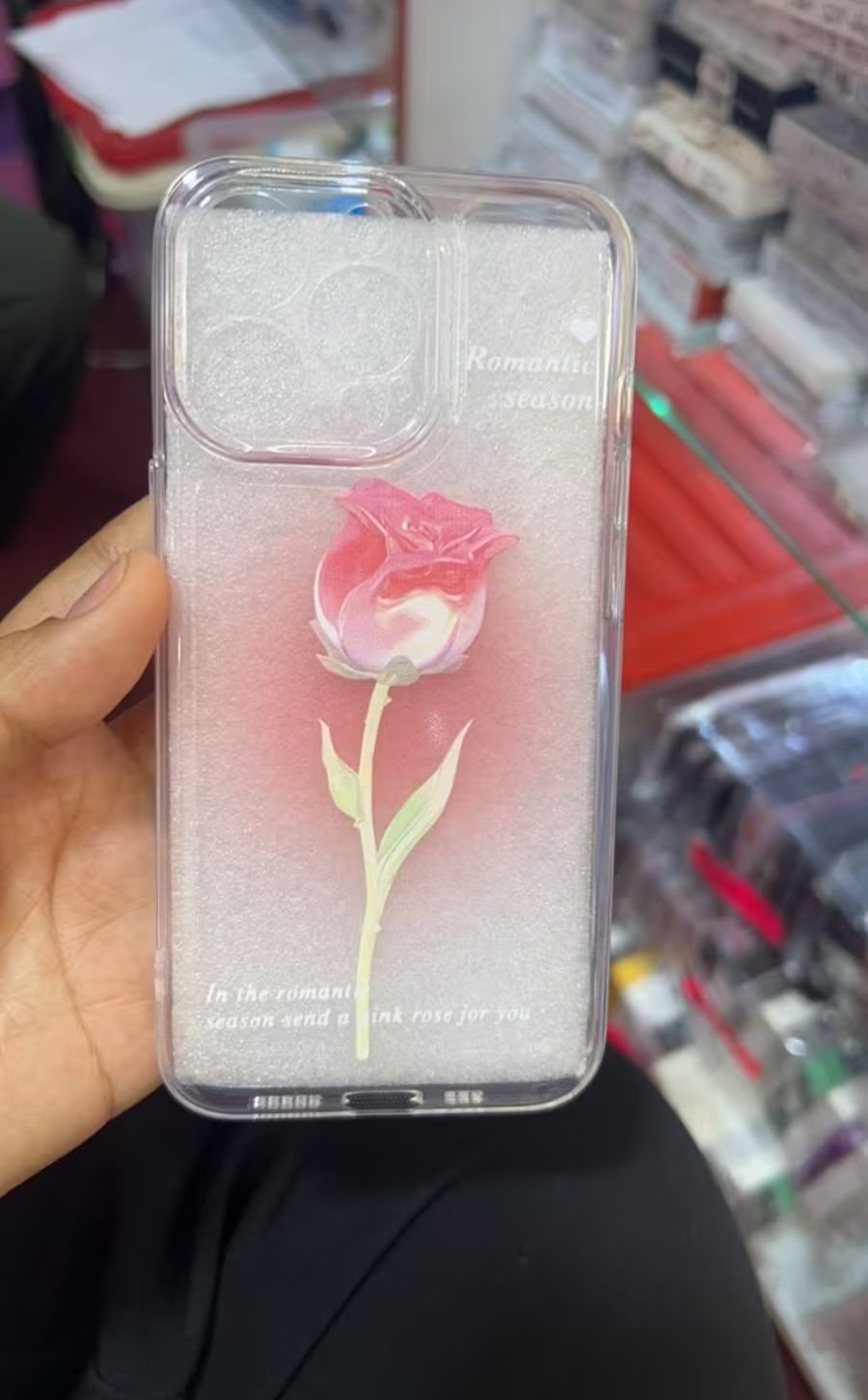 Sculpted Bloom Case with Blush Halo Detail photo review