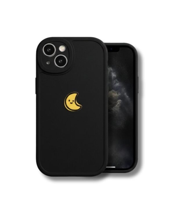 Midnight Contour Case with Luna Emblem Detail (Stealth Black)