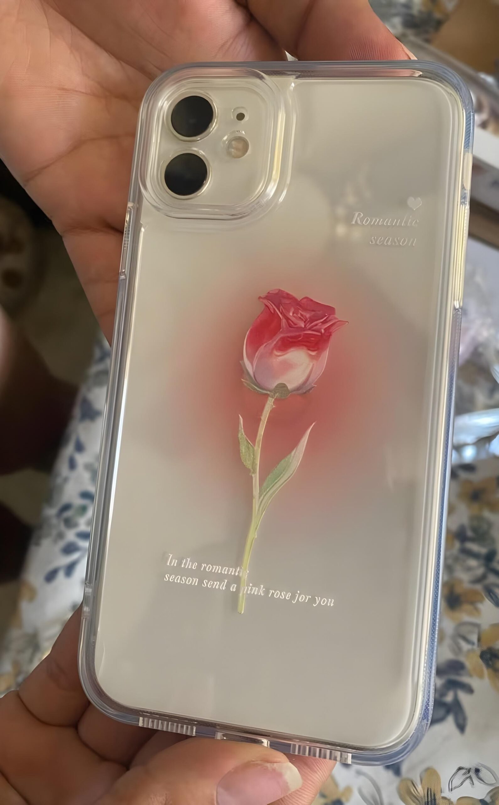 Sculpted Bloom Case with Blush Halo Detail photo review