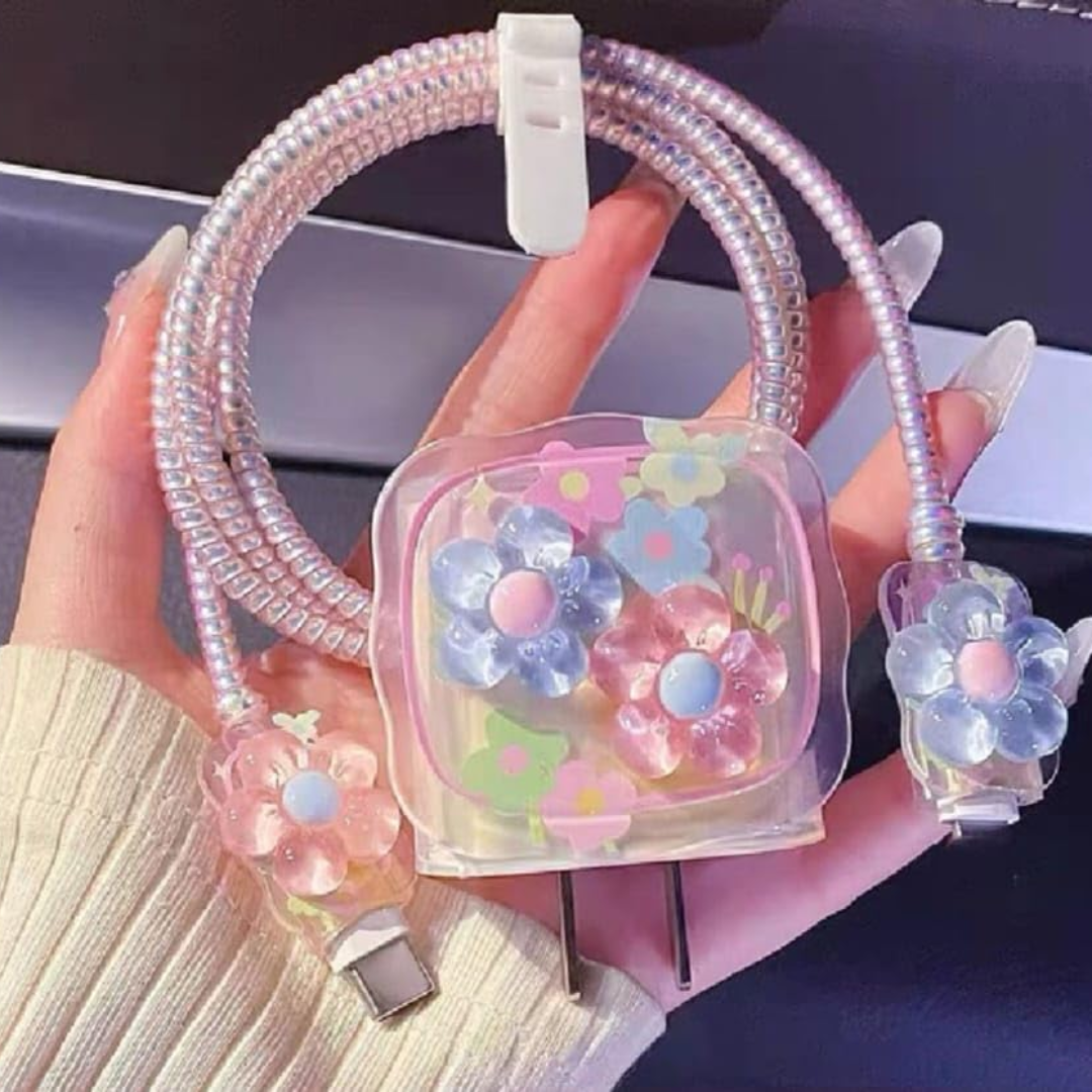 Bloom Squad Flower Charger Protector Set