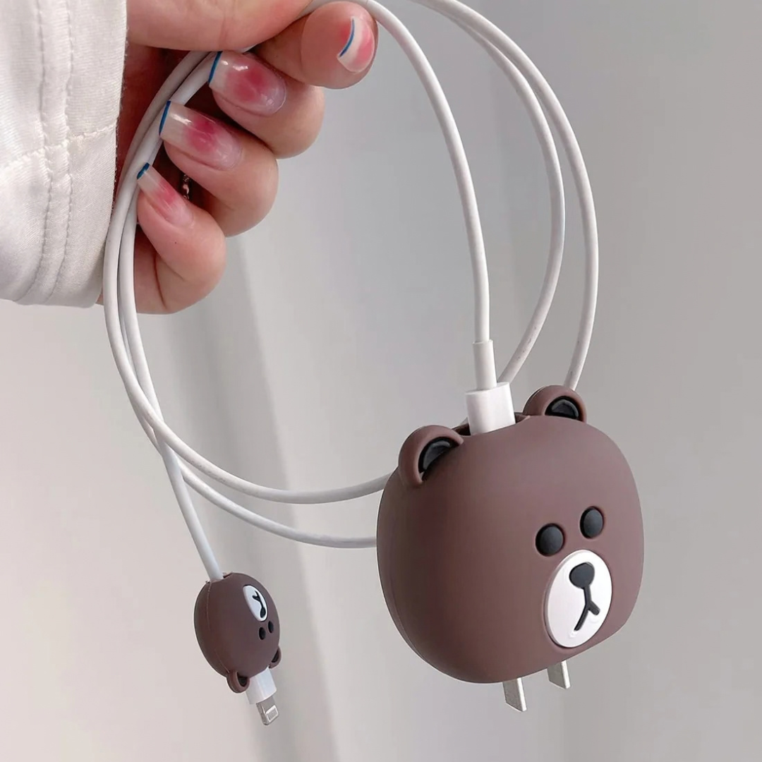 Teddy Bear Charger Protector Set - Image 2