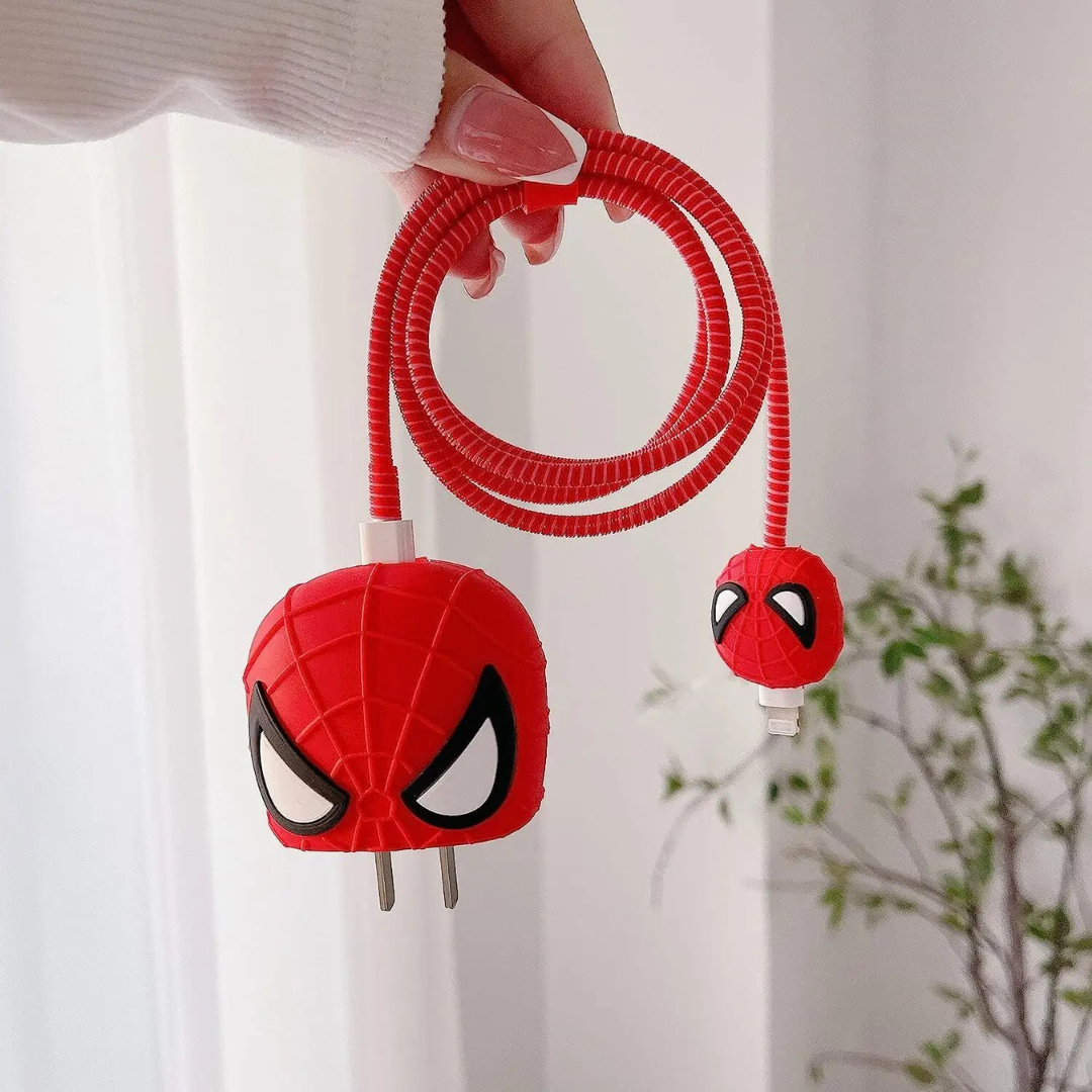 Spider Man Charger Protector Set
